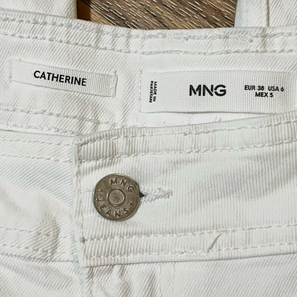 Mango Catherine Culotte High-Rise Jeans - Picture 9 of 13